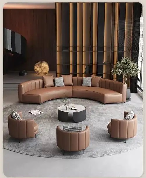 Commercial mall lounge sofa upholstery