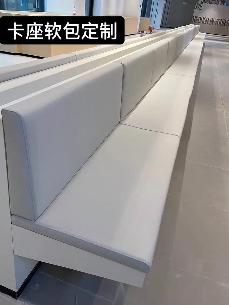 Custom restaurant booth seating upholstery