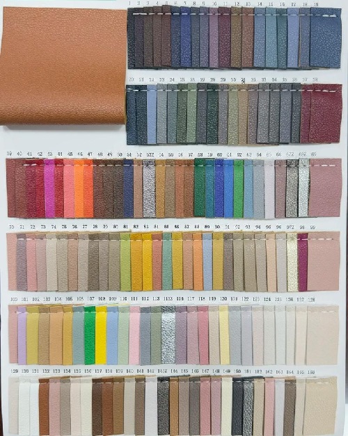 Healthcare upholstery material swatch book for medical seating selection