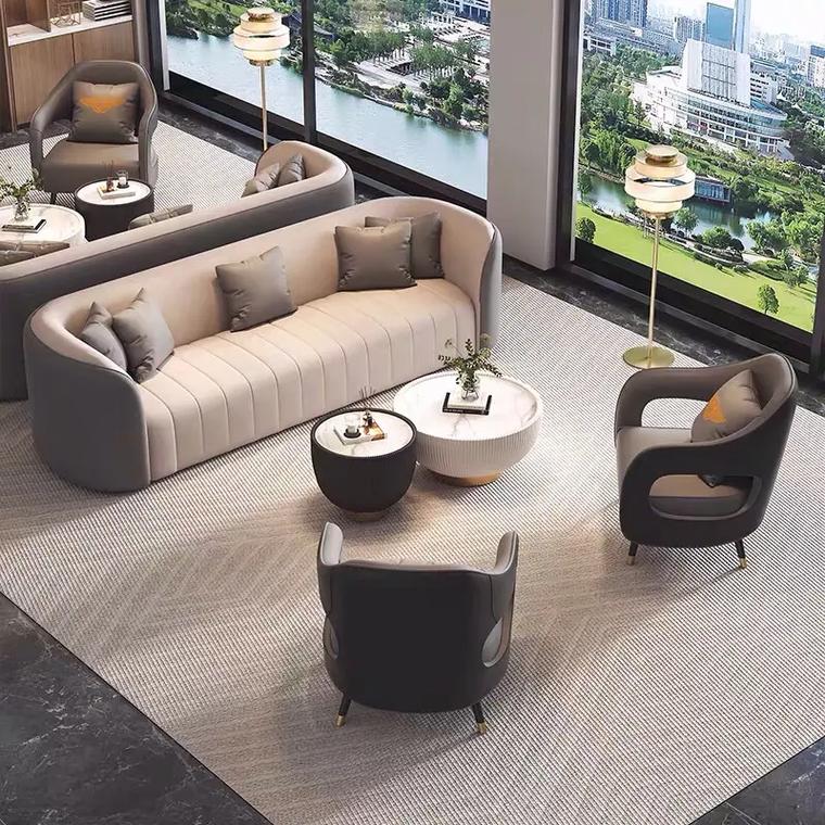 Luxury hospitality seating materials