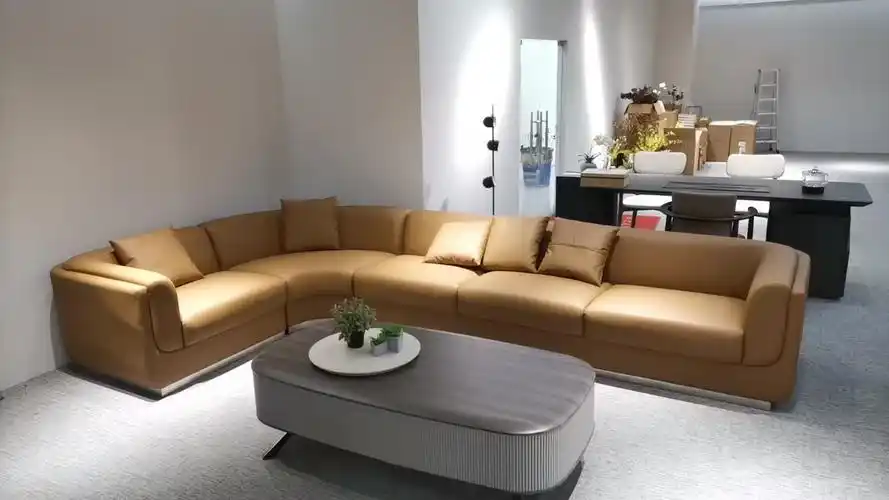 Shopping mall sectional sofa upholstery