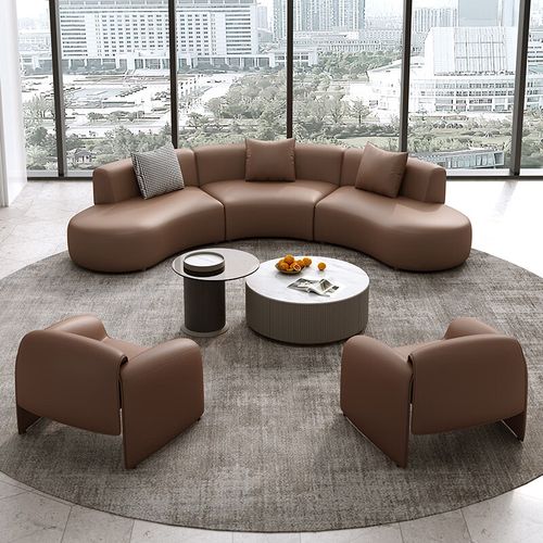 Modern hotel lobby sofa upholstery