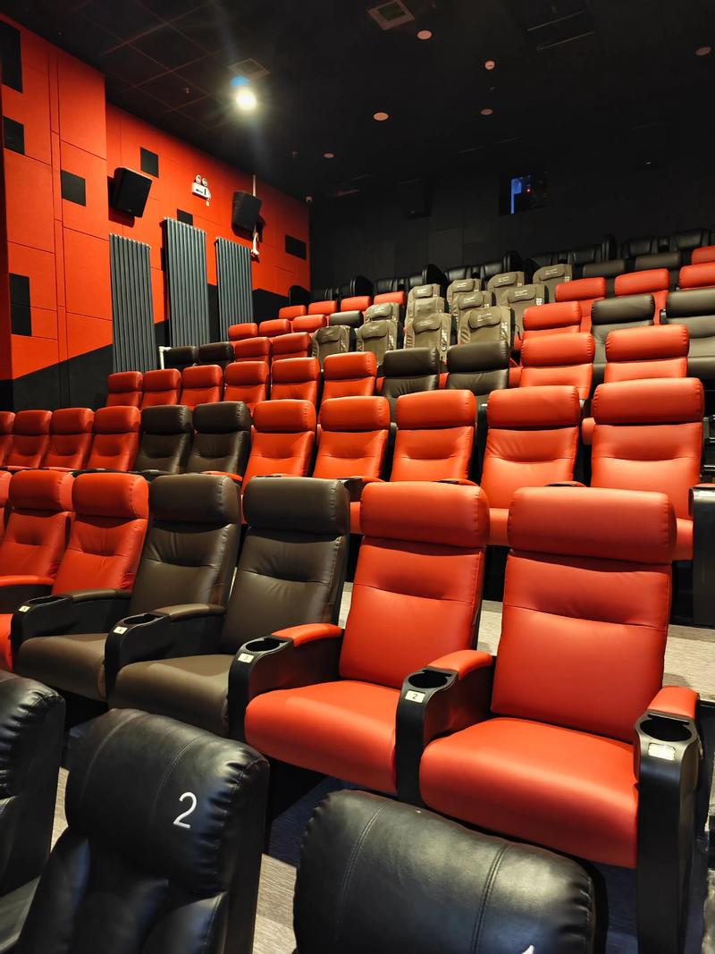Premium theater recliner seating with luxury upholstery leather