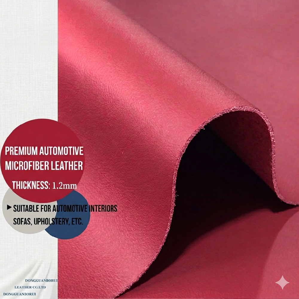 Premium Nappa Microfiber Leather for Automotive Interiors